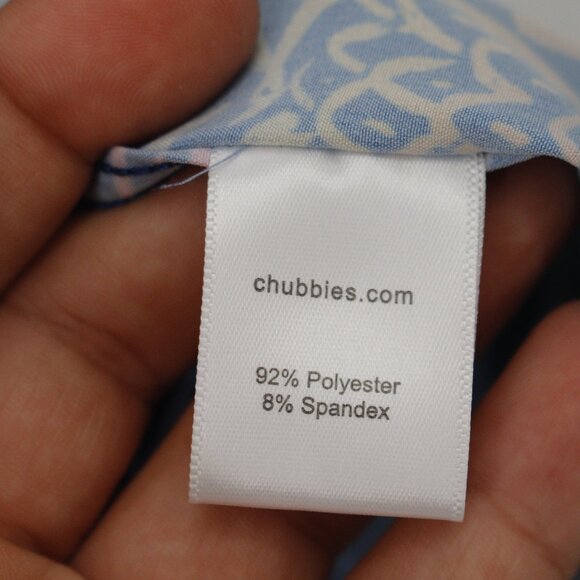 chubbies shirt‎ men's Medium Pineapple print pride month rainbow short sleeve - Picture 5 of 10